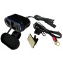 Motorcycle Cigarette Lighter Modification with Dual USB Car Charger with Switch Control