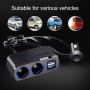 SHUNWEI SD-1928A 80W 3A Car 2 in 1 Dual USB Charger Cigarette Lighter