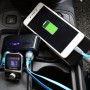 SHUNWEI SD-1928A 80W 3A Car 2 in 1 Dual USB Charger Cigarette Lighter