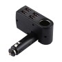 QC 3.0 4 USB Ports 6A with 1 Socket Cigarette Lighter Splitter Car Charger