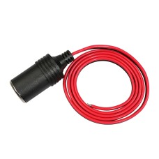 3360 12-24V 10A DIY припаянная сигарета зажигалка для зарядного устройства Женское гнездо, длина кабеля: 1M