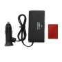 BM-003 5V/1A 2 USB Ports & 2 Cigarette Sockets Car Charger(Black)