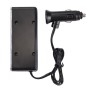 WF-0096 Triple Socket 12V/24V Car Cigarette Lighter USB Power(Black)