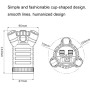 Kingneed C30 Четыре USB -автомобиля зарядное устройство 3 в 1 автомобильная сигарета зажигалка