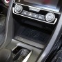 Автомобильная QI Стандартное беспроводное зарядное устройство 10W быстрая зарядка на 2016-2021 гг. Honda Civic, левое вождение