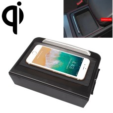 Car Qi Standard Wireless Charger 10W Quick Charging for Audi Q5L / SQ5 2018-2021, Left Driving