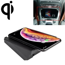 Car Qi Standard Wireless Charger 10W Quick Charging for Mercedes-Benz C GLC 2015-2020, Left Driving