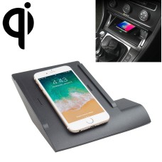 Car Qi Standard Wireless Charger 10W Quick Charging for Volkswagen Golf 7 2016-2019, Left Driving
