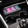 Автомобильная QI Стандартное беспроводное зарядное устройство 10W быстрая зарядка на 2019-2020 гг. BMW 3 серии, левое вождение