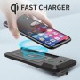 HFC-1051 Car Qi Standard Wireless Charger 15W / 10W Quick Charging for Audi Q5L 2018-2022, Left Driving