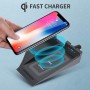 Car Qi Standard Wireless Charger 10W Quick Charging for Mazda CX-5 2017-2020, Left Driving