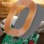 Автомобильная QI Стандартное беспроводное зарядное устройство 15W быстрая зарядка для Audi A4 A5 S4 S5 2017-2021, левое вождение