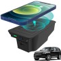 Car Qi Standard Wireless Charger 10W Quick Charging for Volvo S60 2019-2021, Left Driving