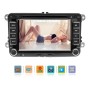 K0212 HD 7 inch Car Rear View Mirror Monitor Camera DVD Player GPS Navigation Player Stereo Radio for Volkswagen, Australia Map