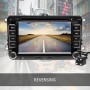 K0212 HD 7 inch Car Rear View Mirror Monitor Camera DVD Player GPS Navigation Player Stereo Radio for Volkswagen, Australia Map