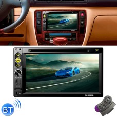 Universal DC12V Full HD1080P 6.2 inch Double DIN Car Multimedia CD DVD Player, Support Steering Wheel Control / FM / Mirror Link / Rear View