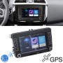 7 -дюймовый HD CAR DVD GPS Navigator Radio Stereo Player для Volkswagen, поддержка Wi -Fi / Bluetooth / fm / mirrorlink