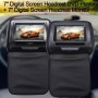 Car Universal 7 inch Headrest DVD+AV Display Rear Display