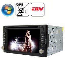 Rungrace Universal 6.2 inch Windows CE 6.0 TFT Screen In-Dash Car DVD Player with Bluetooth / GPS / RDS / ATV