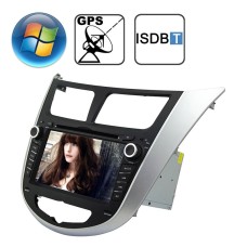 Rungrace 7.0 inch Windows CE 6.0 TFT Screen In-Dash Car DVD Player for Hyundai Verna with Bluetooth / GPS / RDS / ISDB-T