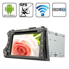 Rungrace 7,0 дюйма Android 4.2 Multi-Touch емкостный экран на DVD-игре для Ssangyong Acyton Kyroon с Wi-Fi / GPS / RDS / iPod / Bluetooth / ISDB-T