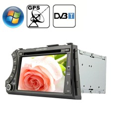 Rungrace 7.0 inch Windows CE 6.0 TFT Screen In-Dash Car DVD Player for Ssangyong Acyton Kyron with Bluetooth / GPS / RDS / DVB-T