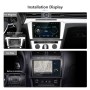 Universal Machine Android Smart Navigation Car Navigation DVD Reversing Video Integrated Machine, Size:10inch 1+16G, Specification:Standard