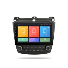 Android Navigation WiFi Car Navigation Integrated Suitable For 03-07 Honda Accord Seven-Generation, Specification: WiFi 1G+16G, Size:10.1inch