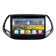 Navigation Car GPS Navigator Central Control Large Screen Machine Suitable For Jeep Compass 17-18 Types, Specification:2G+32G
