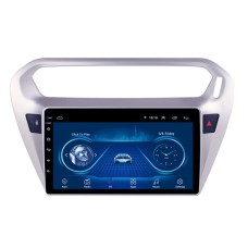 Навигационная система GPS Центральное управление большим экраном All-In-One Machine, подходящая для Peugeot 301 14-18, Спецификация: 1G+16G
