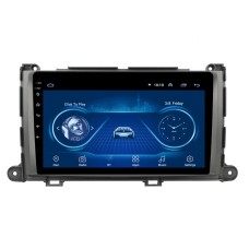 Android с большим экраном DVD GPS Navigator подходит для Toyota Sienna 10-14, Спецификация: 1G+16G