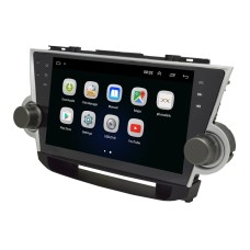 10,1 дюйма Android Navigation MP5 Bluetooth Wi-Fi навигация Integrated Machine, подходящая для Toyota Highlander 09-13 Wi-Fi 1G+16G