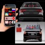 32x32 Pixel Full Color Wireless Bluetooth APP Control Emoji Smiley Faces LED Car Sign LED Display Lighting Board