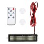 DC 12V Car LED Programmable Showcase Message Sign Scrolling Display Lighting Board with Remote Control(White Light)