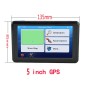 Q5 Car 5 inch HD TFT Touch Screen GPS Navigator Support TF Card / MP3 / FM Transmitter, Specification:Middle East Map