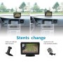 PZ620-W Car 4.3-inch Digital USA Frame Solar Wireless Reversing Image