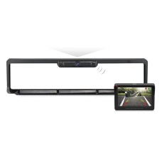 PZ621-W Car 4.3 inch European Frame Solar Wireless Video