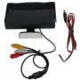 4.3 inch Car Color Monitor with Adjustable Angle Holder & Universal Sunshade, Dual Video Input