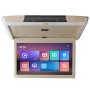 15.6 Inch Car Ceiling Android Monitor Mp5 Car HD TV Display Android 9.0 2+16G WIFI Version(Beige)