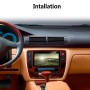 HD 9 -дюймовый универсальный автомобиль Android 8.1 Радиоприемник MP5 Player, поддержка FM & Bluetooth & TF Card & GPS