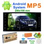 HD 7 -дюймовый автомобиль Android 8.0 Radio Receiver MP5 Player для Toyota, поддержки FM & AM & Bluetooth & Phone Link & GPS