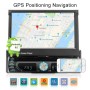 1705AD HD 7 -дюймовый 1 DIN Universal Car DVD DVD MP5 Player GPS Navigation Multimedia Player Bluetooth Stereo Radio, поддержка FM & Wi -Fi, Австралийская карта