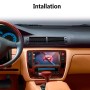 A2207 HD 2 Din 7 inch Car Bluetooth Radio Receiver MP5 Player, Support FM & USB & TF Card & Mirror Link, with Steering Wheel Remote Control