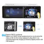 4012B HD 1 DIN 4,1 -дюймовый автомобильный радиоприемник Bluetooth Player MP5, поддержка FM & TF -карта, с пультом дистанционного управления рулевого колеса