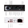 SWM-530 12V Universal Car Dual USB Radio Receiver Mp3 Player, поддержка FM & Bluetooth с пультом дистанционного управления