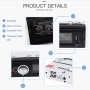 1788 Universal Car Radio Receiver MP3 Player, Support FM & Bluetooth with Remote Control