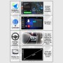 7013B HD 7 inch Car Radio Receiver MP5 Player, Support FM & Bluetooth & TF Card & Phone Link & Carplay
