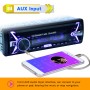 D4785 Car Audio FM Radio Stereo Receiver Bluetooth Music Music Player, поддержка USB / SD Card / Aux, с 7 Colors Light