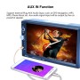 7025D 7 inch HD Touchscreen Double Din Stereo Car Receiver MP5 Player, with Bluetooth/FM/USB/TF, Support Rear View