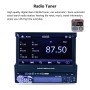 RK-7158B Single DIN Auto Auto Выдвижной экран 7-дюймовый 1080p HD Car Stereo Radio MP5 FM Player Inship Head с головкой Bluetooth / Aux / Bod